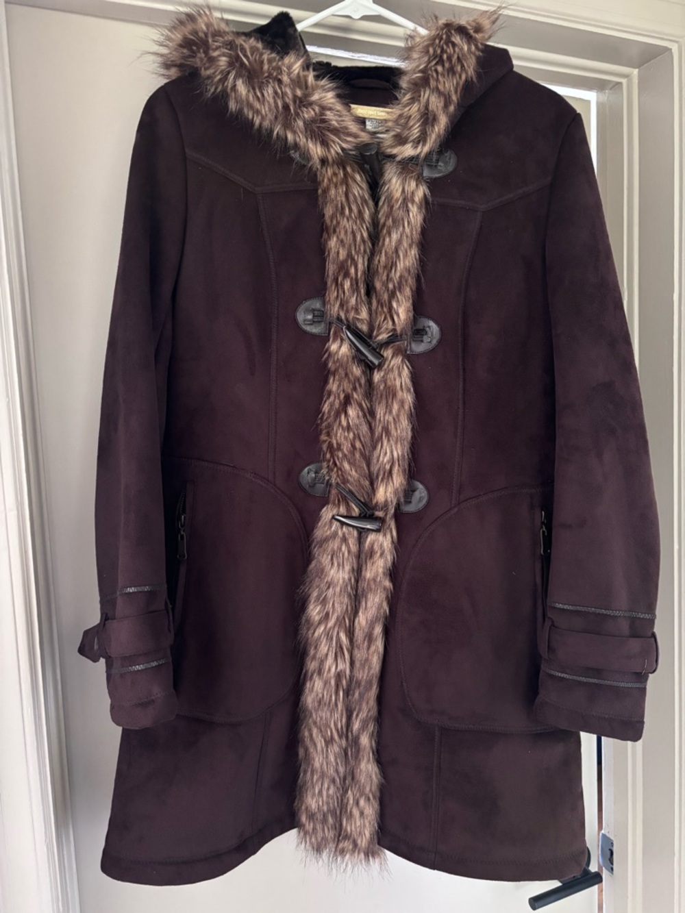 Johnston & Murphy Brown Suede Coat